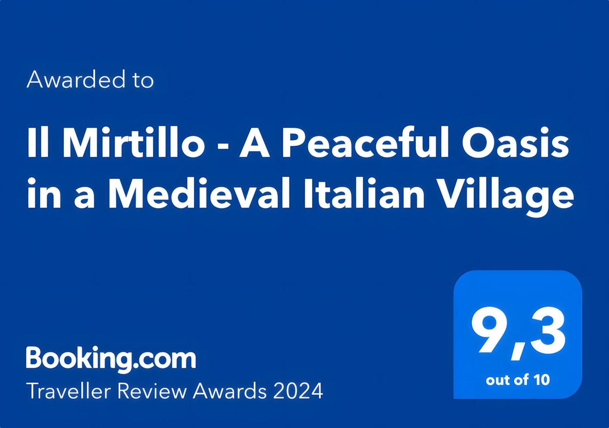 Il Mirtillo - A Truly Magical Place In The Heart Of Tuscany, Nestled In A Medieval Village Chianni Eksteriør bilde